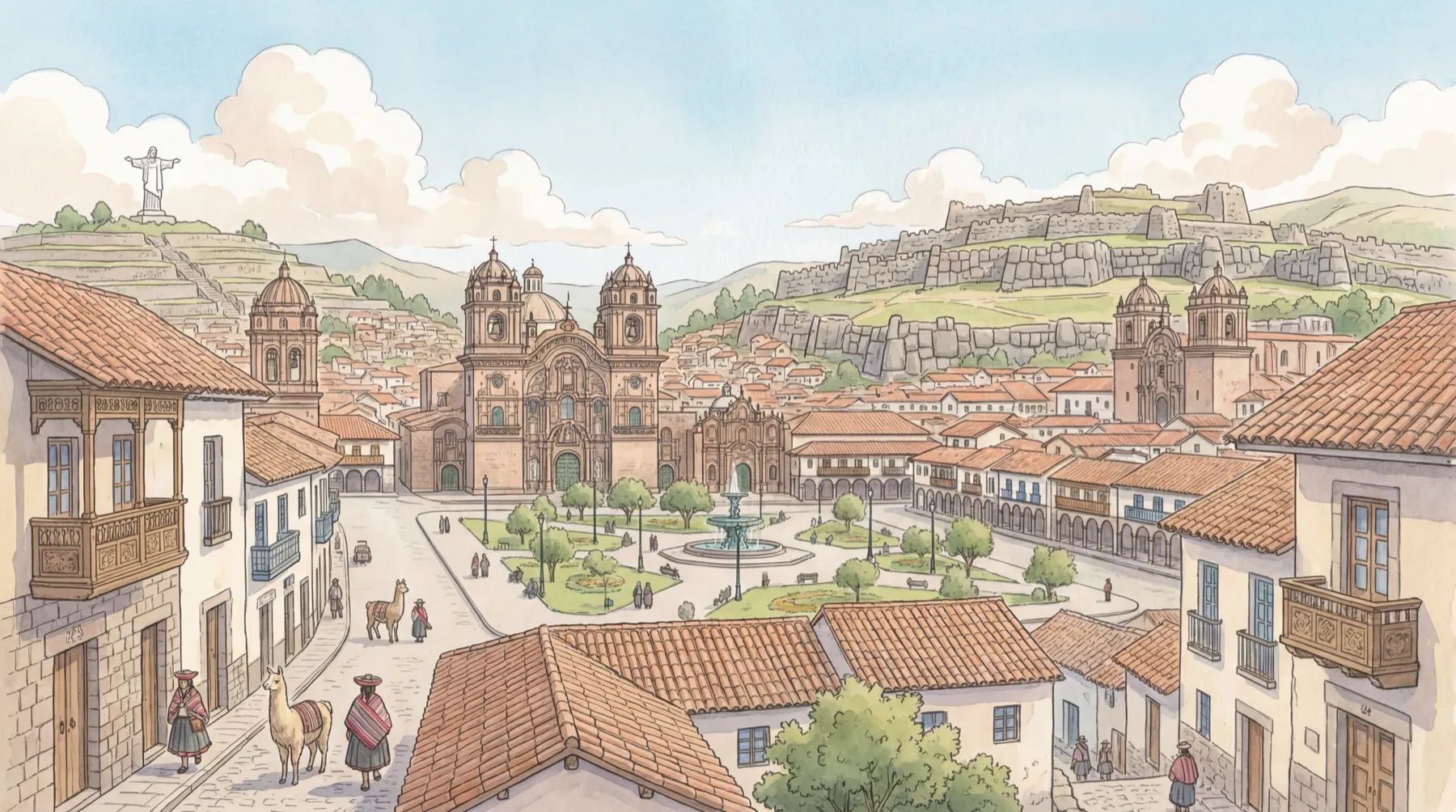 Cusco illustration