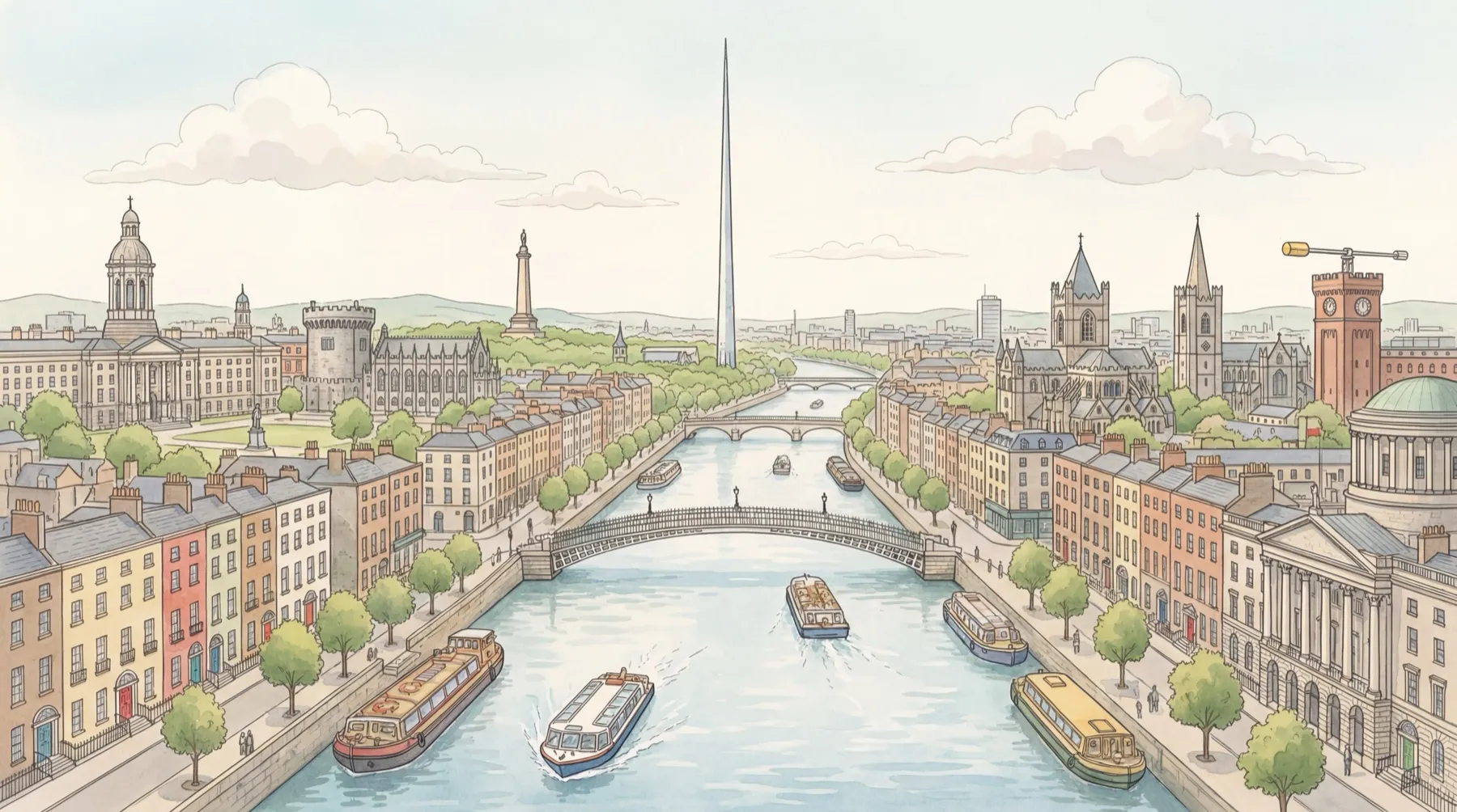 Dublin illustration