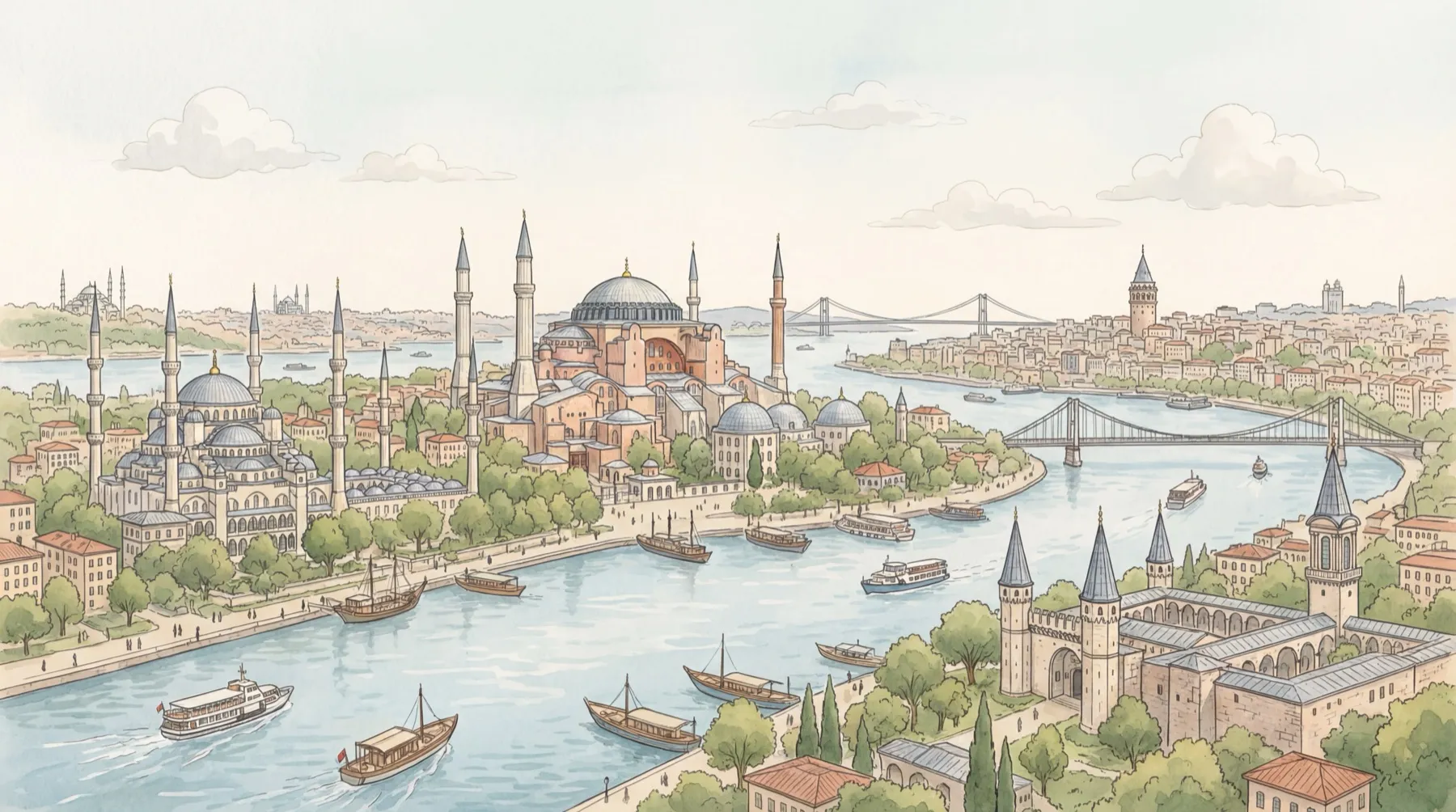 Istanbul illustration