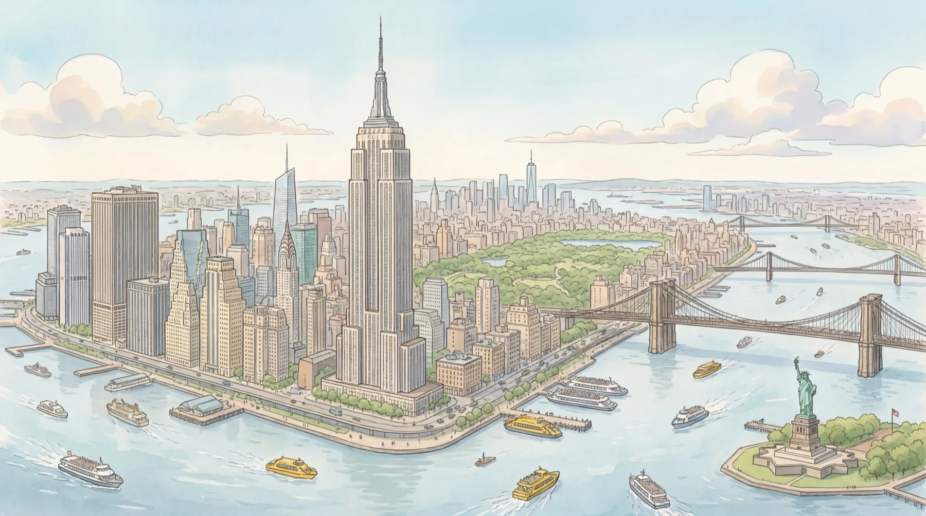 New York illustration
