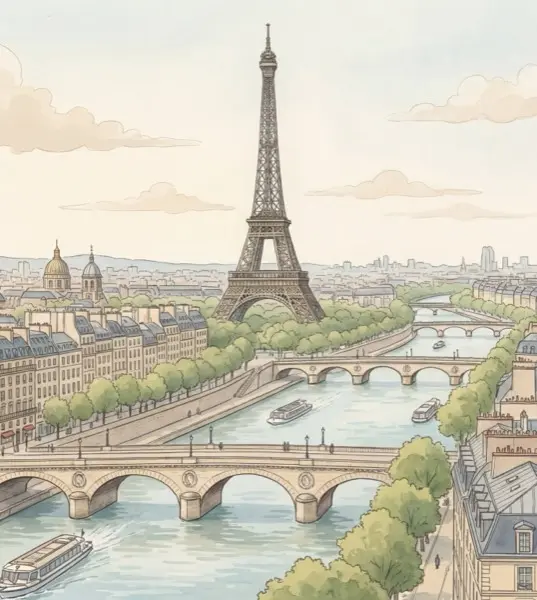 Paris illustration