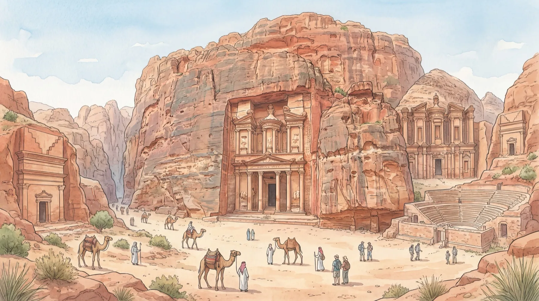 Petra illustration