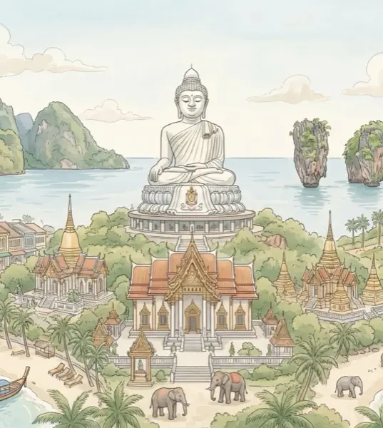 Phuket illustration