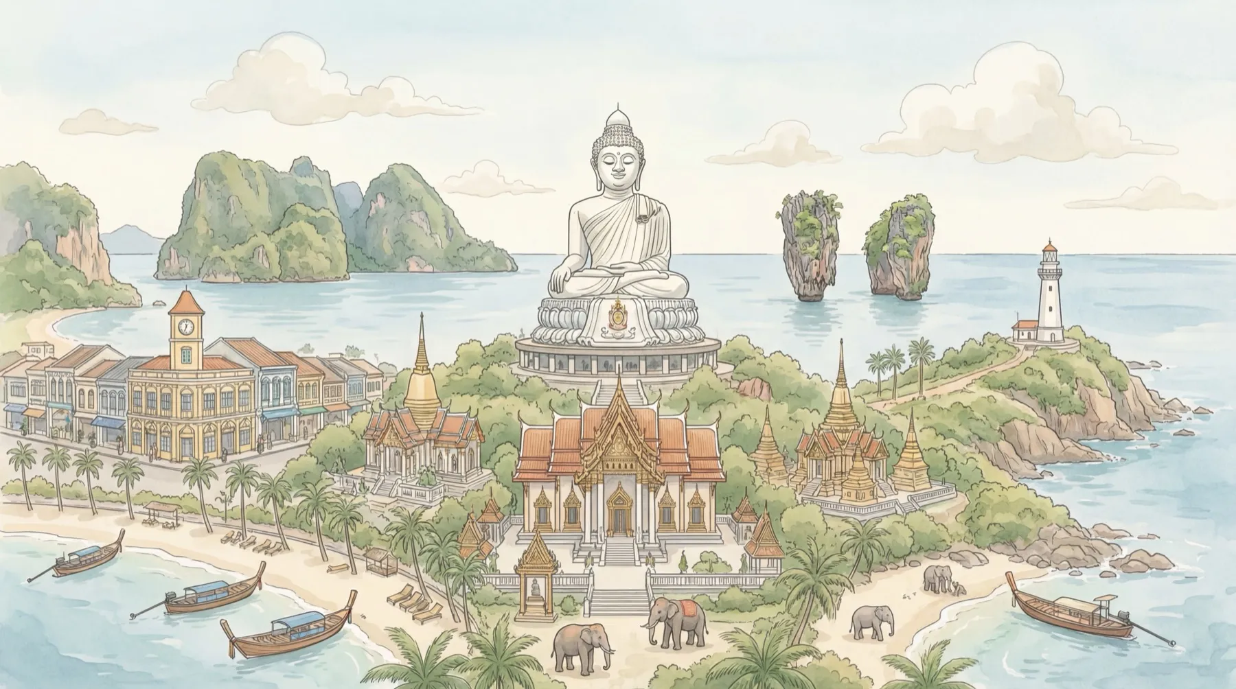 Phuket illustration