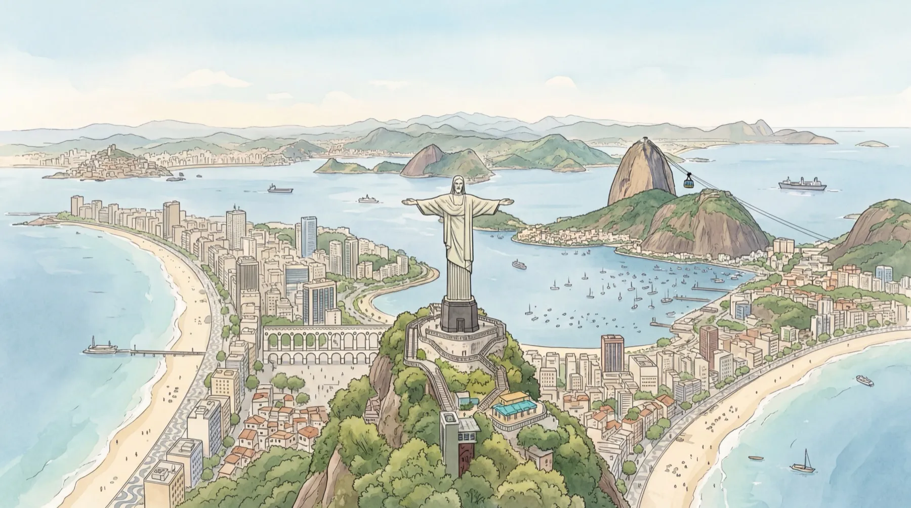 Rio de Janeiro illustration
