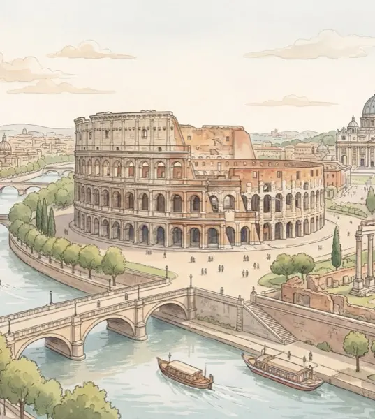 Rome illustration