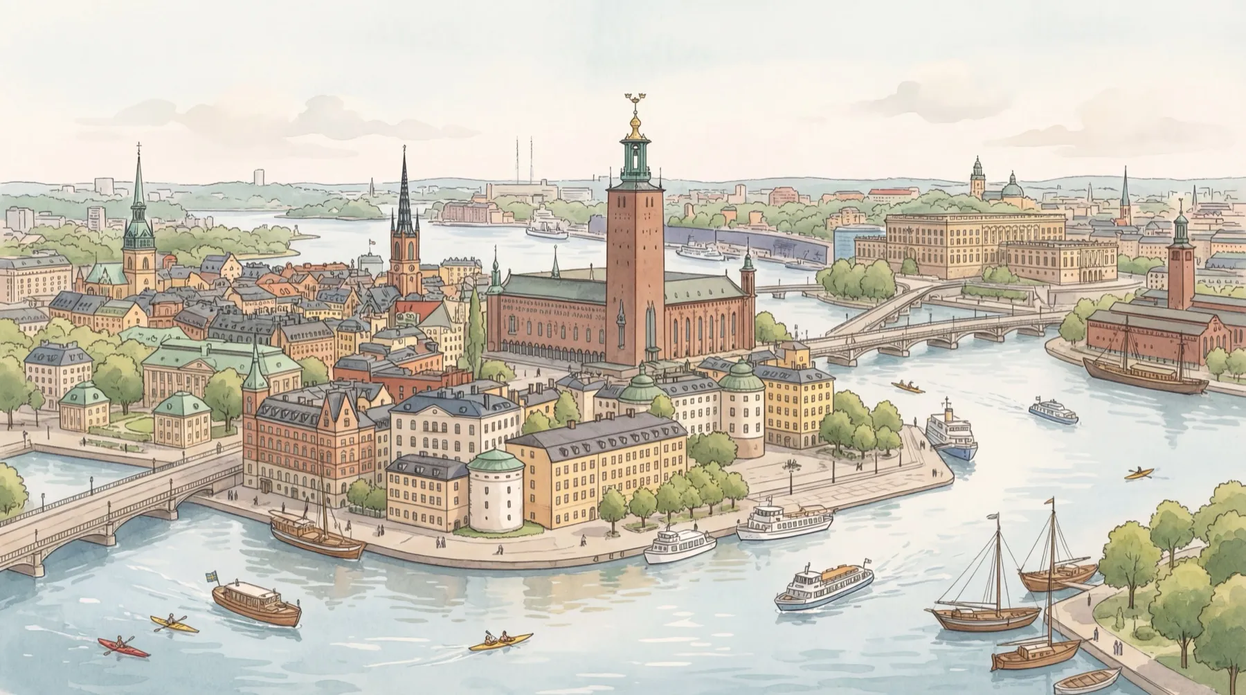 Stockholm illustration