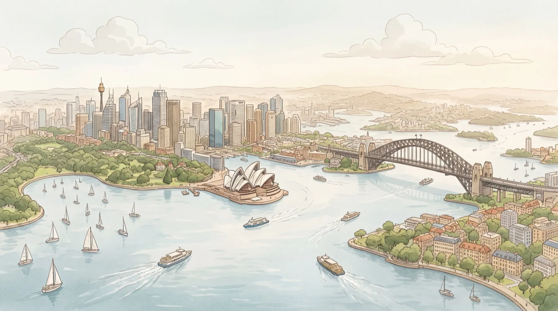 Sydney illustration