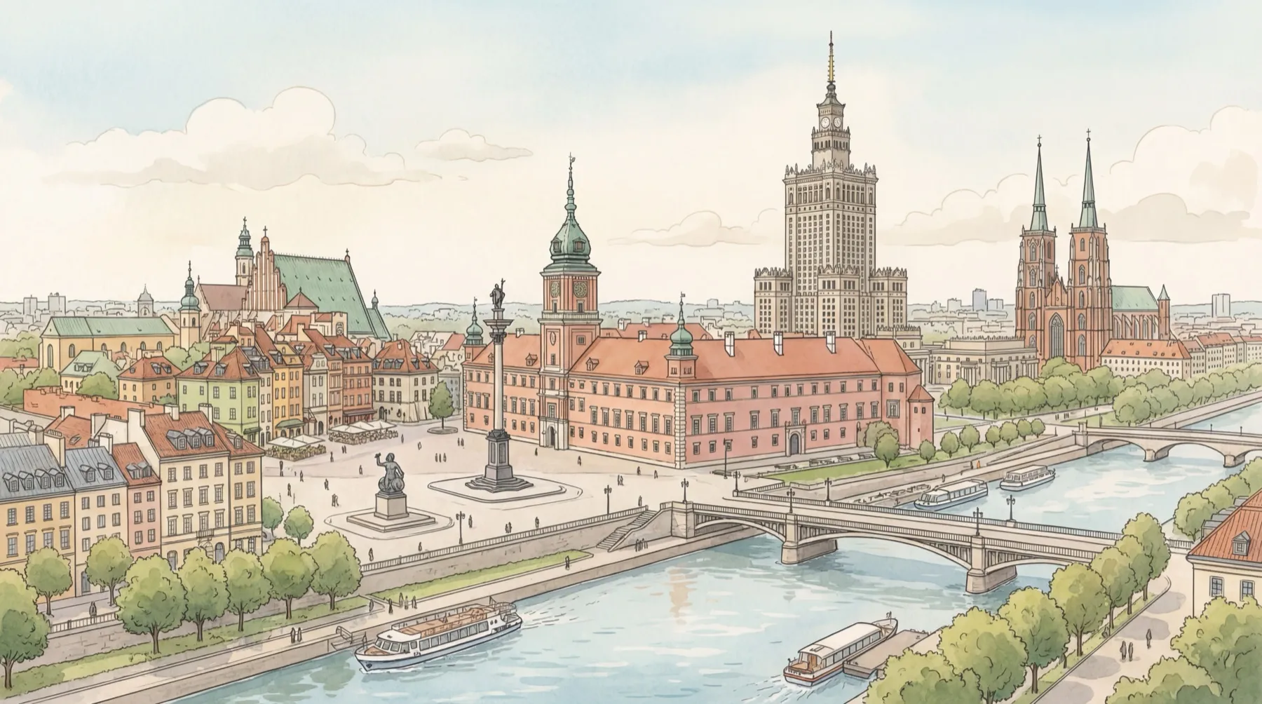 Warsaw illustration